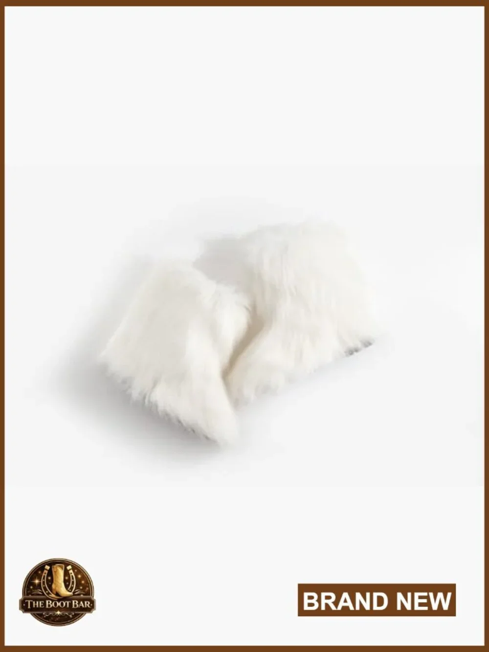 Faux Fur Mid-Calf Boots Furry Fluffy Round Toe Suede Snow Winter Warm Comfy
